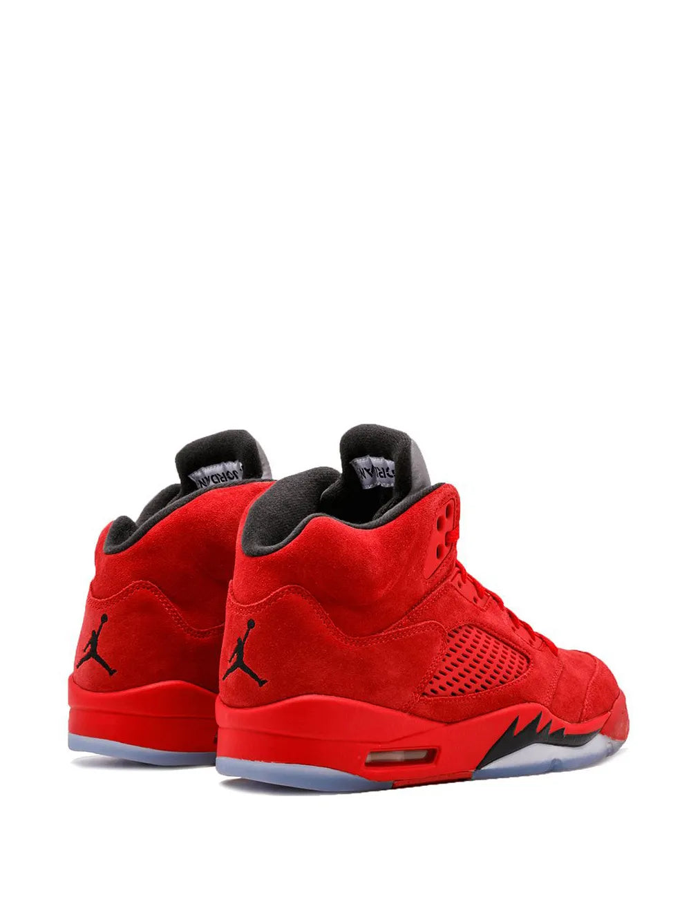 Men's Nike Air Jordan 5 Retro Red Suede Shoes
