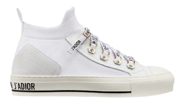 Men's Dior Walk’n’Dior Platform White Sneakers