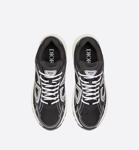 Men's Dior x Stone Island B30 Black Mesh Sneaker