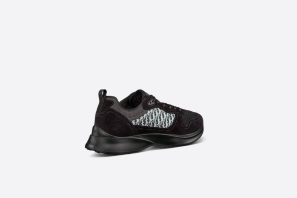 Men's Dior B25 Runner Black Suede Dior Sneakers