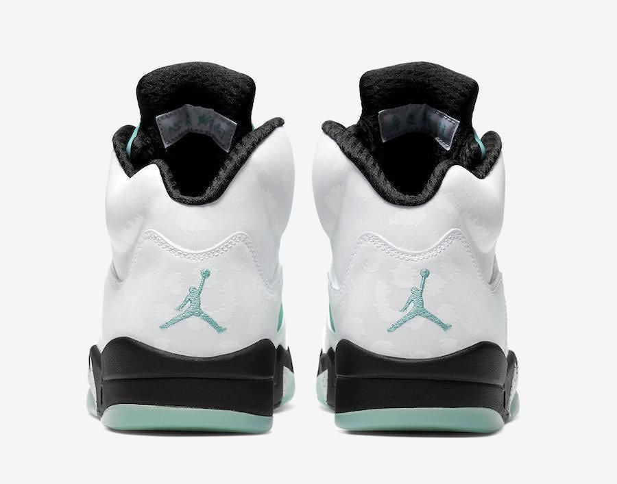 Men's Air Jordan 5 Island Green Shoes
