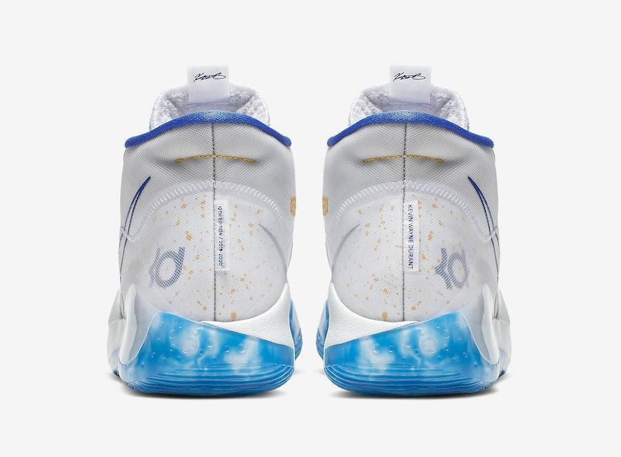 Men's KD 12 Warriors Home Shoes