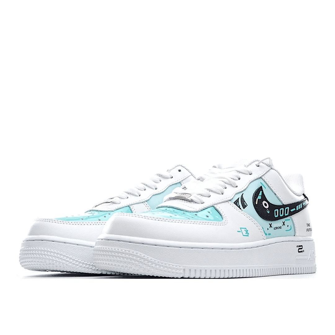 Men's Air Force 1 Blue The Future Shoes