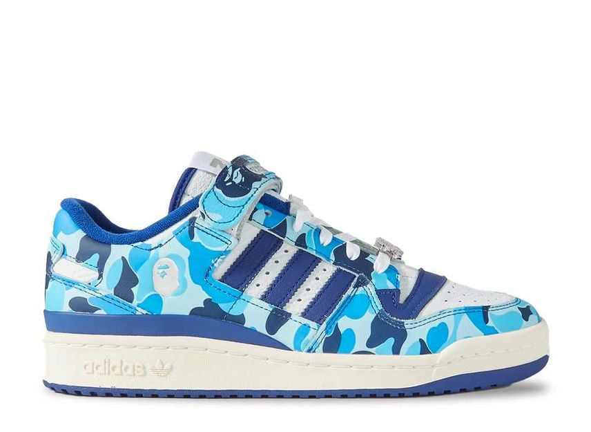 Adidas Forum Low 84 x BAPE '30th Anniversary Blue