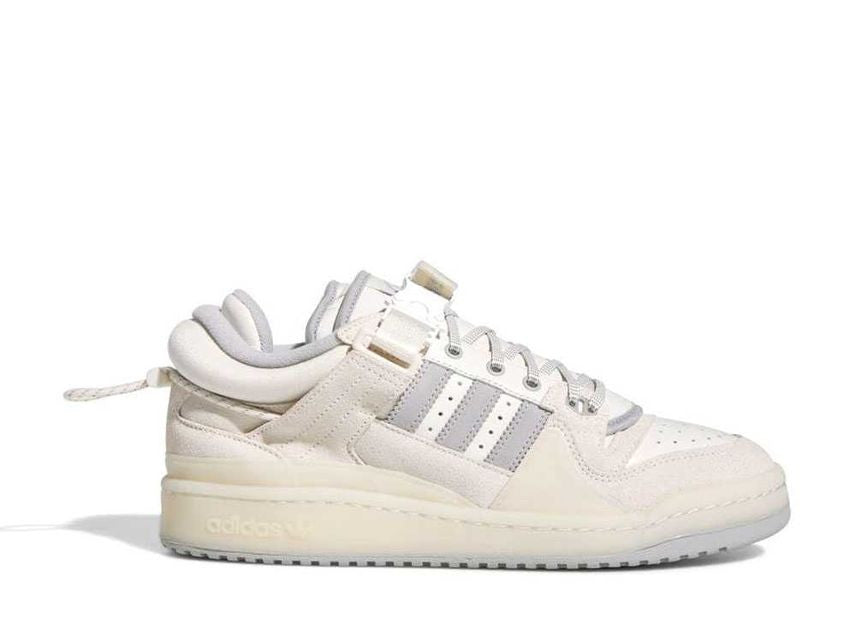Men's Bad Bunny × adidas Forum Low White Bunny Shoes