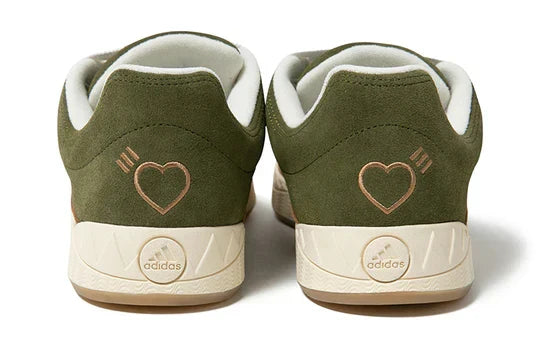 Men's adidas Human Made x Adimatic Dust Green Cream White Shoes