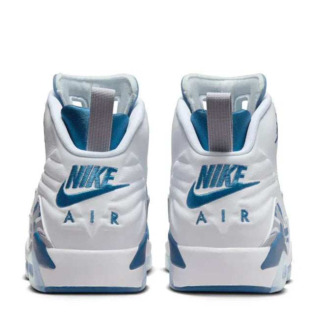 Men's Jordan MVP 678 White Industrial Blue Neutral Grey Shoes