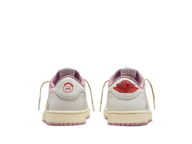 Men's Air Jordan 1 Low OG x Travis Scott Shy Pink Shoes