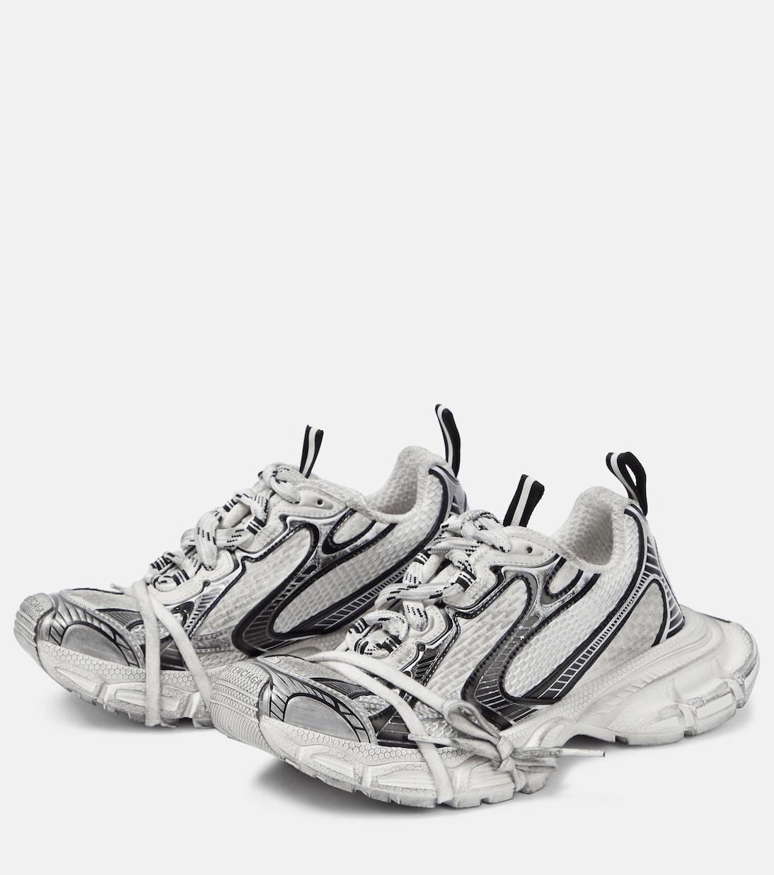 Men's Balenciaga 3XL Sneaker In Eggshell Black