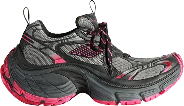 Men's Balenciaga shoes 10XL Sneakers Worn-Out - Grey Pink