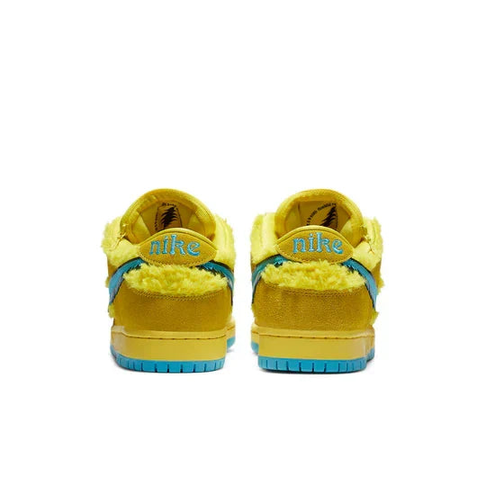 Men's Nike x Grateful Dead SB Dunk Low Yellow Bear Shoes