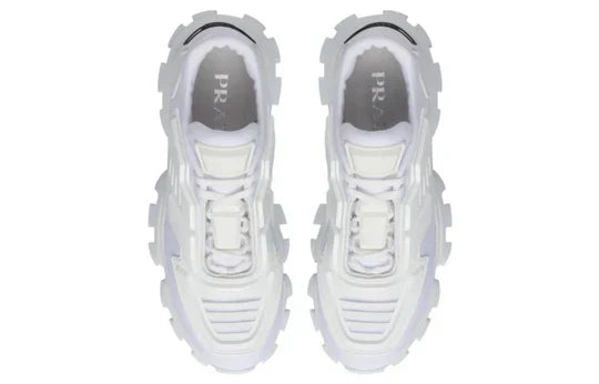 Men's PRADA Cloudbust Thunder Sneakers In White