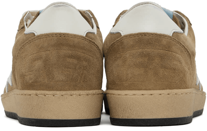 Men's SSENSE Exclusive White Super-Star Sneakers In Tabacco White