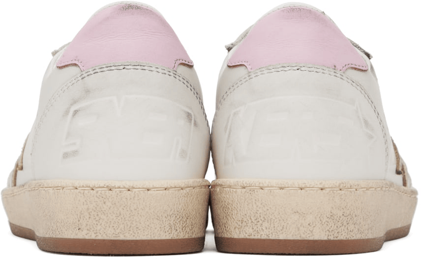 Men's SSENSE Exclusive White Super-Star Sneakers In White Pink
