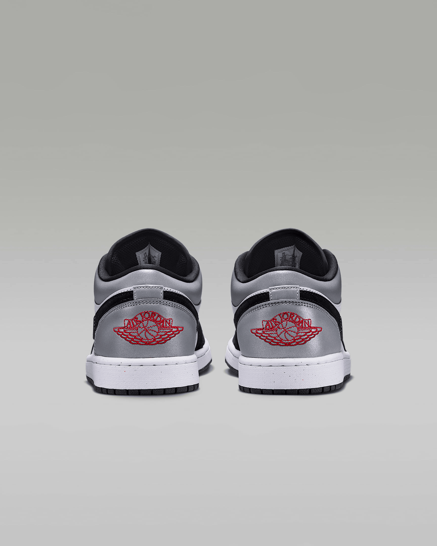 Men's Air Jordan 1 Low SE Matte Silver Shoes