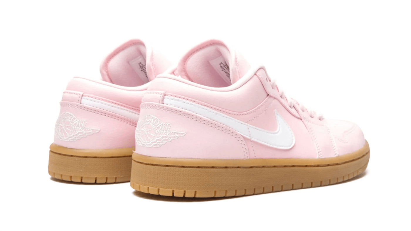 Men's Air Jordan 1 Low Arctic Pink Gum Shoes