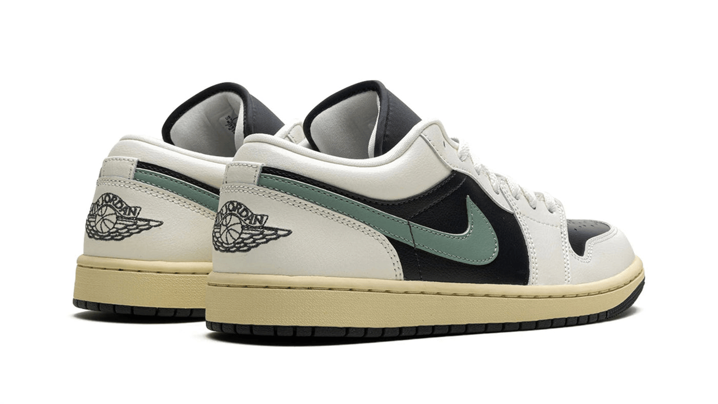 Men's Air Jordan 1 Low Jade Smoke Shoes
