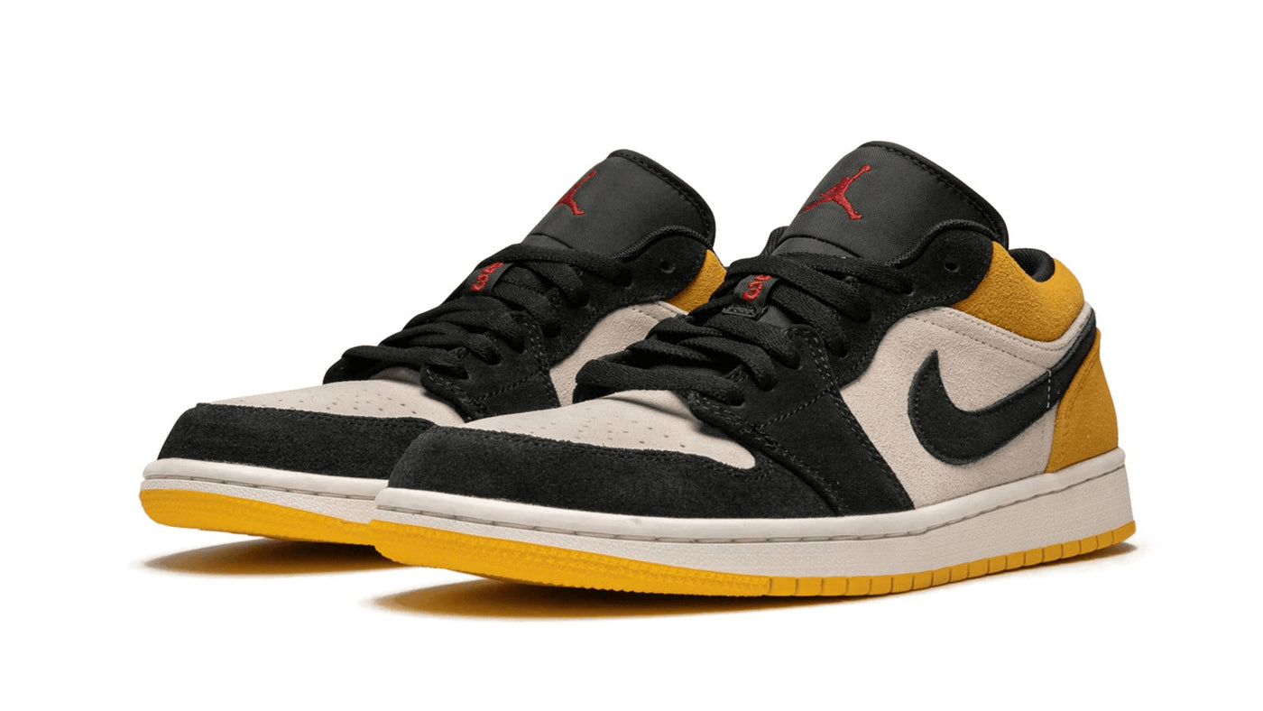 Men's Air Jordan 1 Low University Gold Shoes