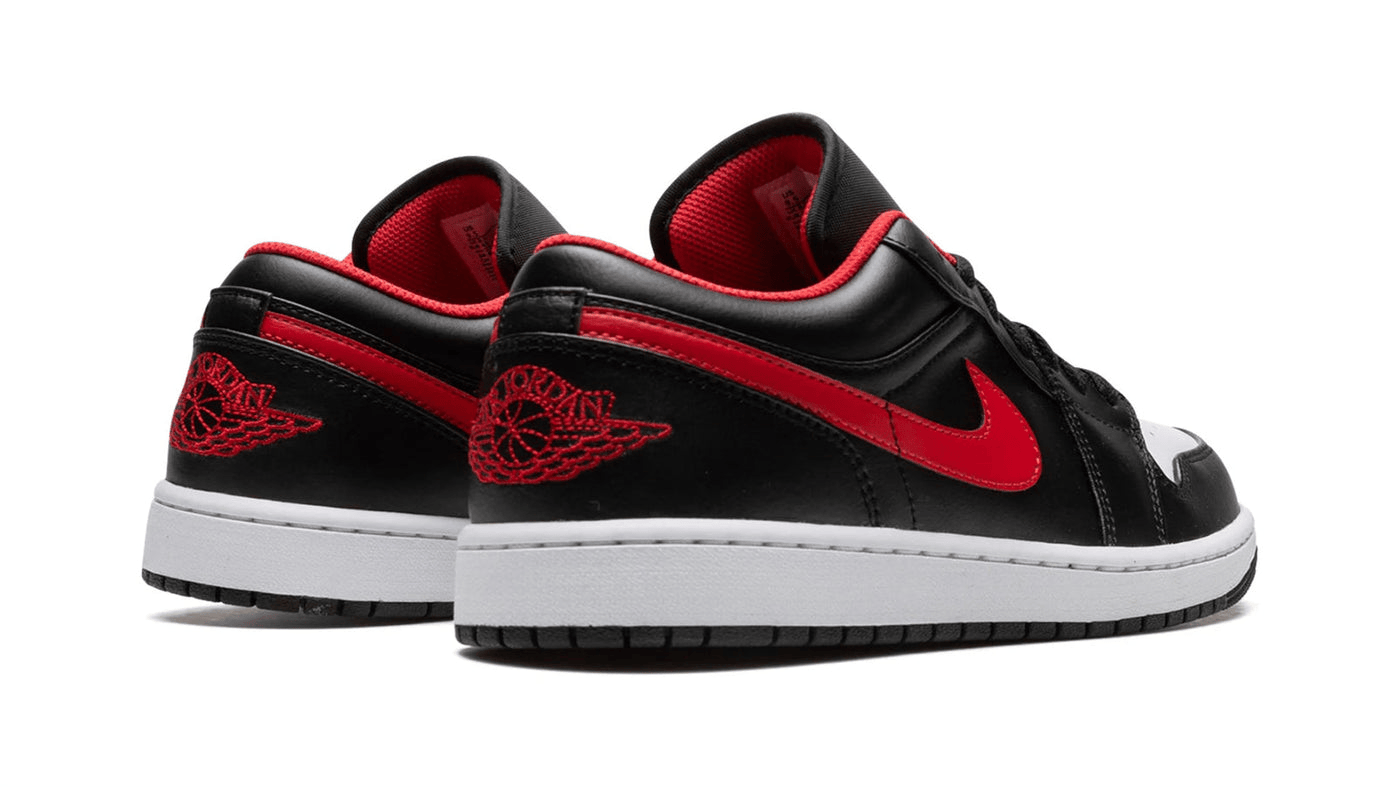 Men's Air Jordan 1 Low White Toe Shoes