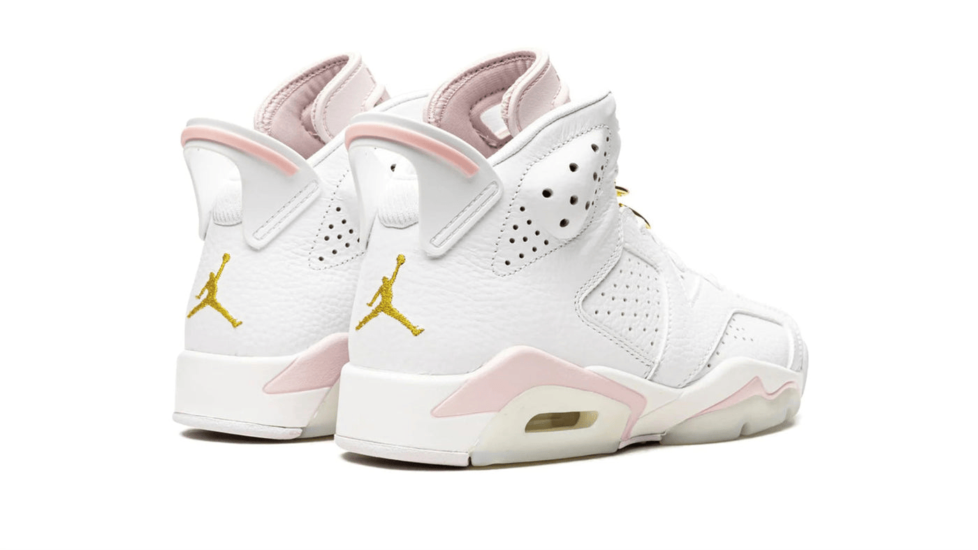 Men's Air Jordan 6 Gold Hoops Shoes