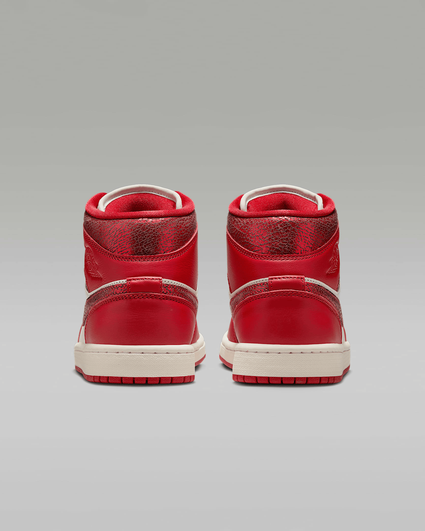 Men's Air Jordan 1 Mid SE Team Red Shoes