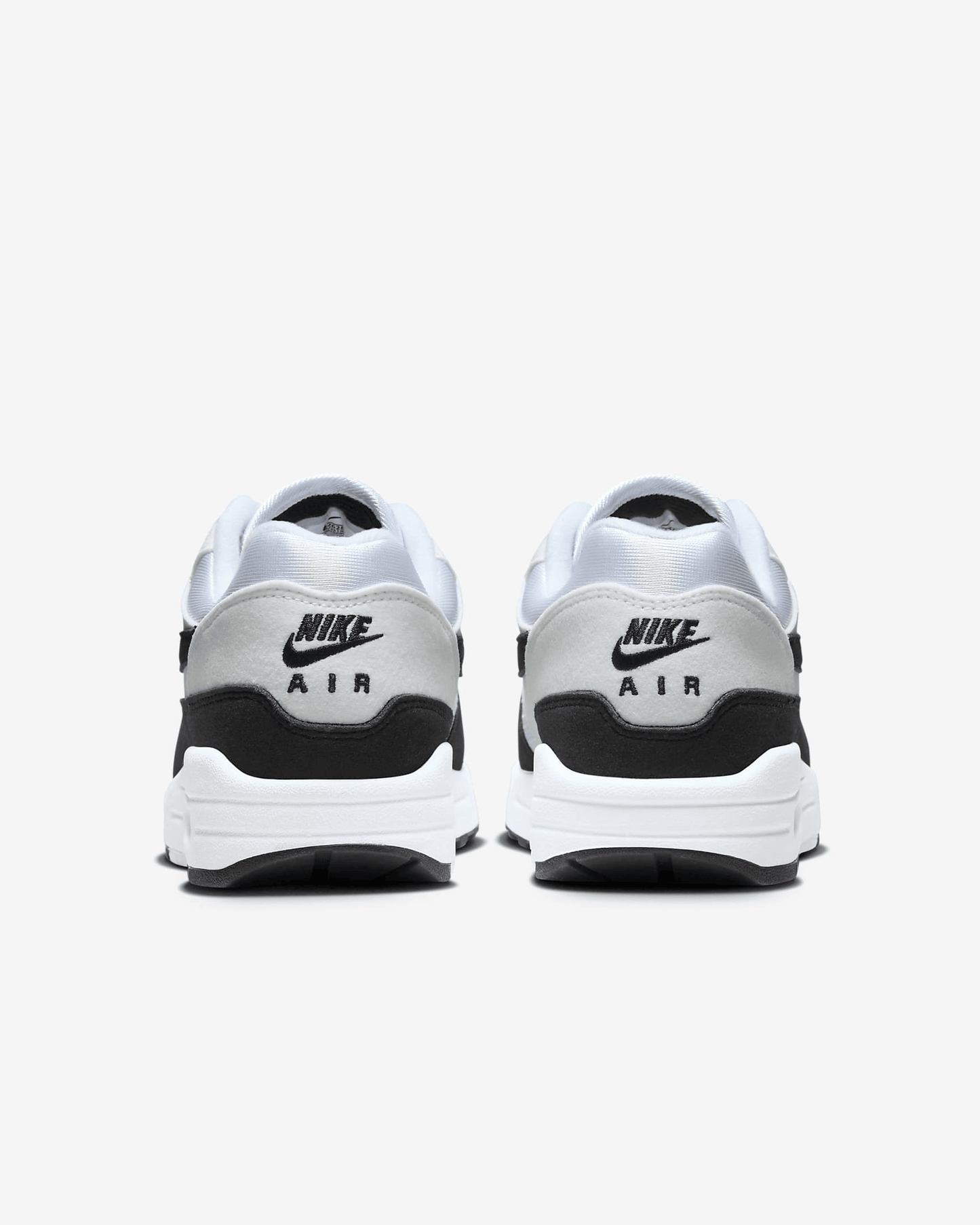 Men's Nike Air Max 1 WhiteBlack Shoes