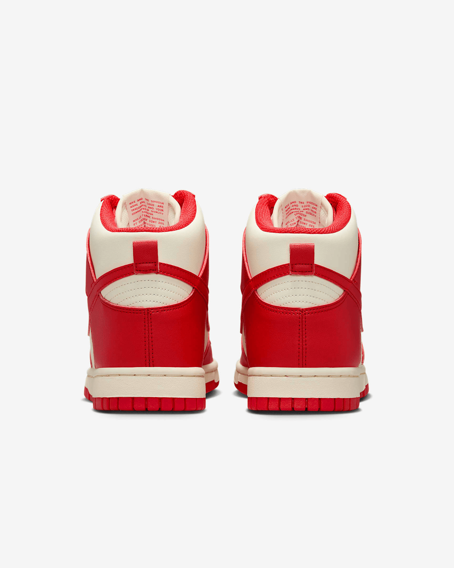 Men's Nike Dunk High Light Crimson Shoes