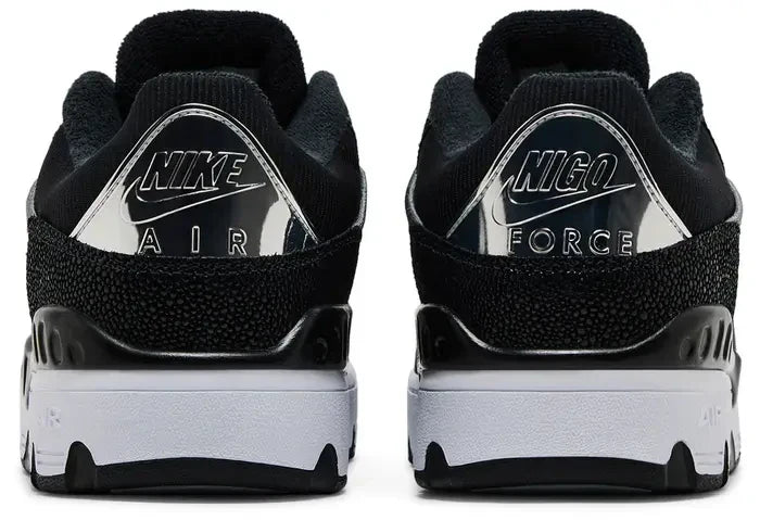 Men's Nigo x Air Force 3 Low 'Black Croc' Shoes