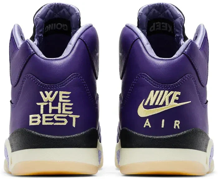 Men's DJ Khaled x Air Jordan 5 Retro 'We The Best - Court Purple' Shoes