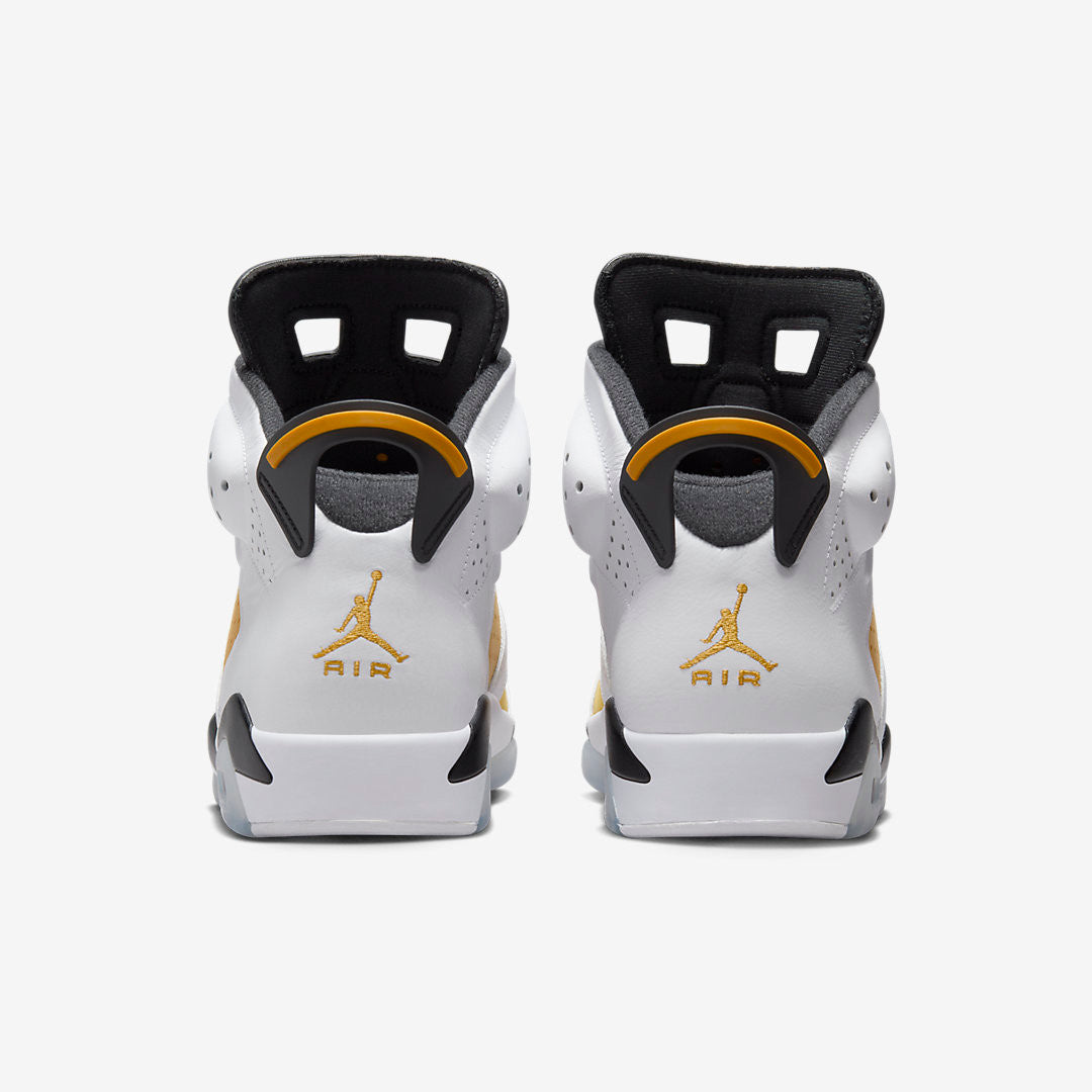 Men's Air Jordan 6 Yellow Ochre Shoes