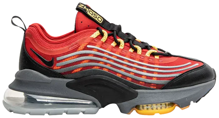 Men's Air Max Zoom 950 University Red Yellow Shoes