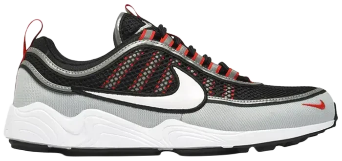 Men's Air Zoom Spiridon SP 'Black Wolf Grey Red' Shoes