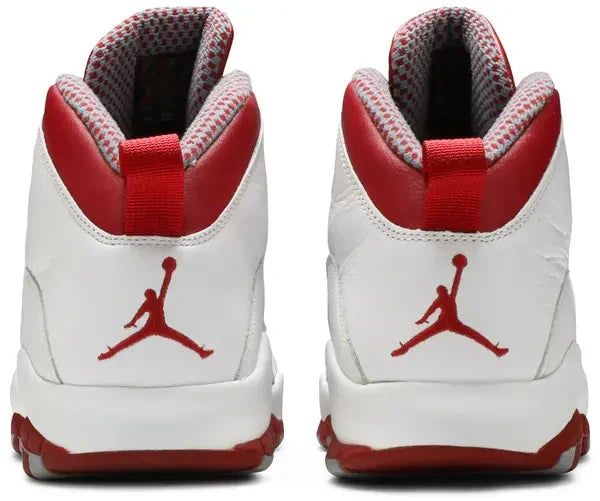 Men's Air Jordan 10 Retro 'Red Steel' 2005 Shoes