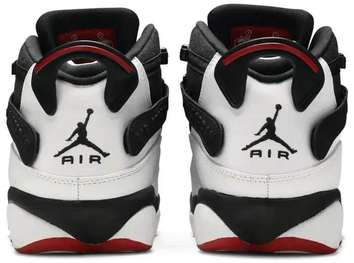 Men's Jordan 6 Rings 'Black White Gym Red' Shoes