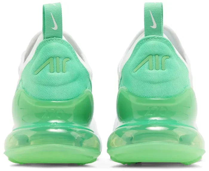 Men's Nike Air Force 270 'White Green Shock' Shoes