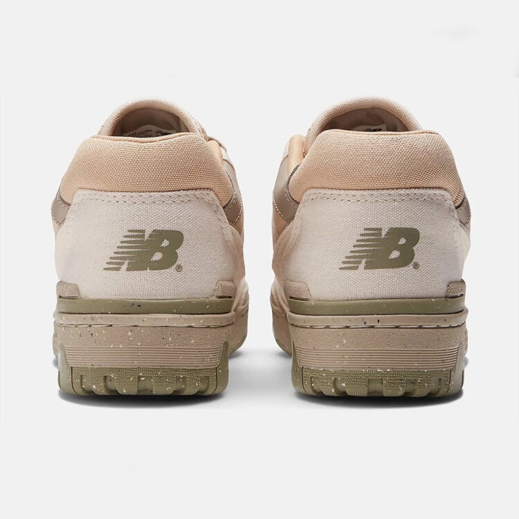 Men's New Balance 550 Cream Canvas Shoes
