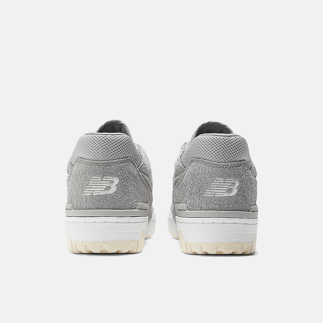 Men's New Balance 550 Grey Suede Shoes