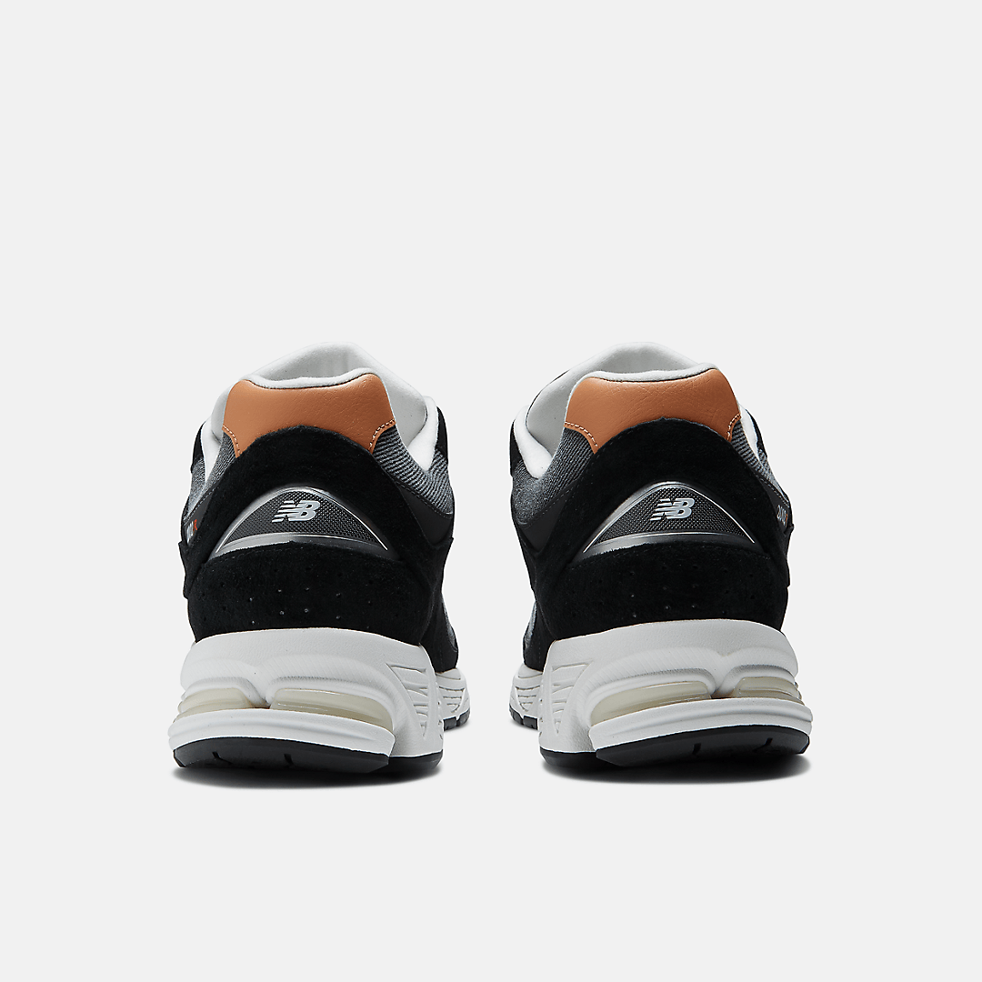 Men's New Balance 2002R Black Denim Shoes