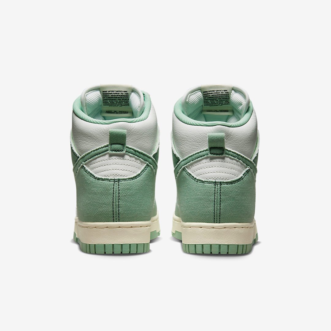 Men's Nike Dunk High Enamel Green Shoes