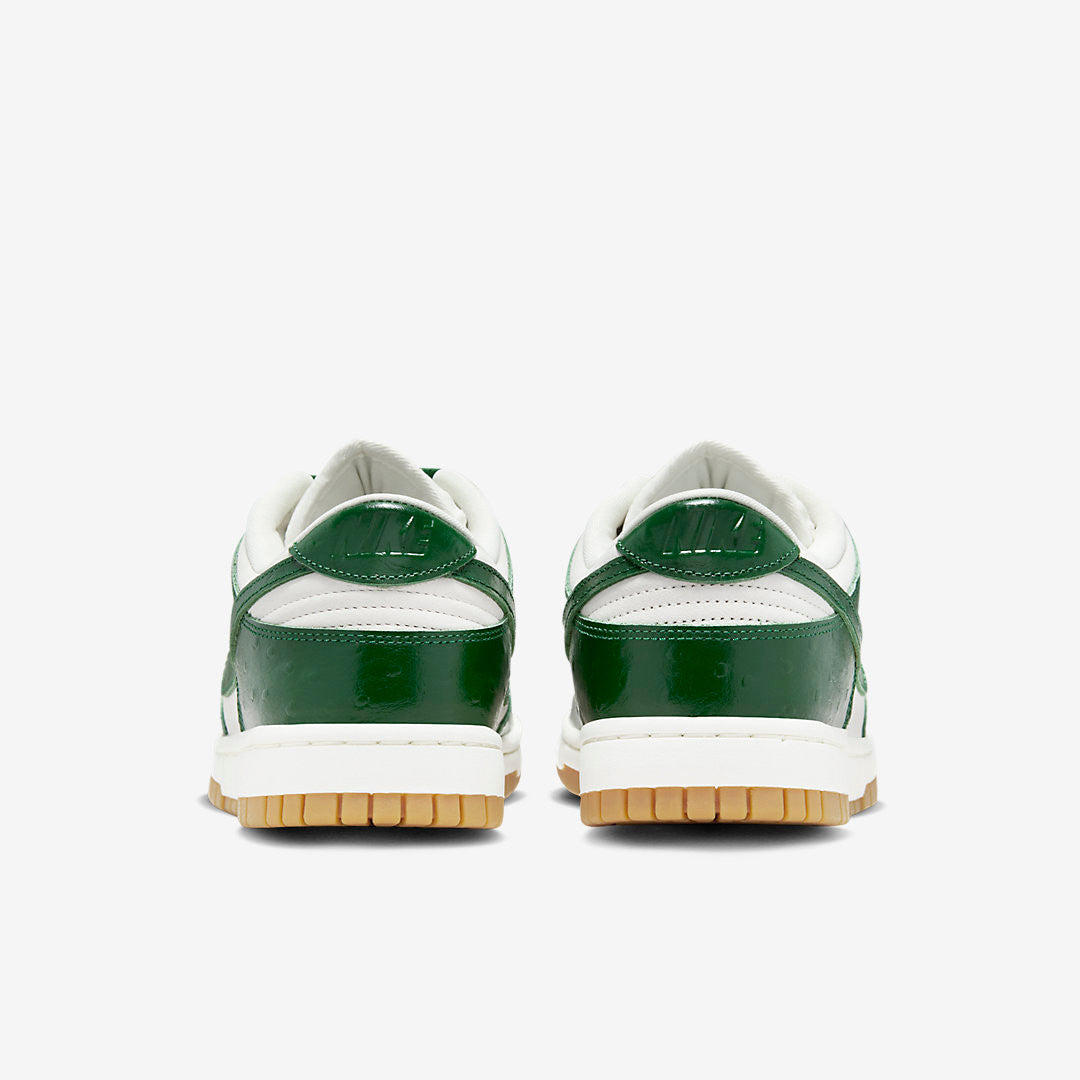 Men's Nike Dunk Low Green Ostrich Shoes