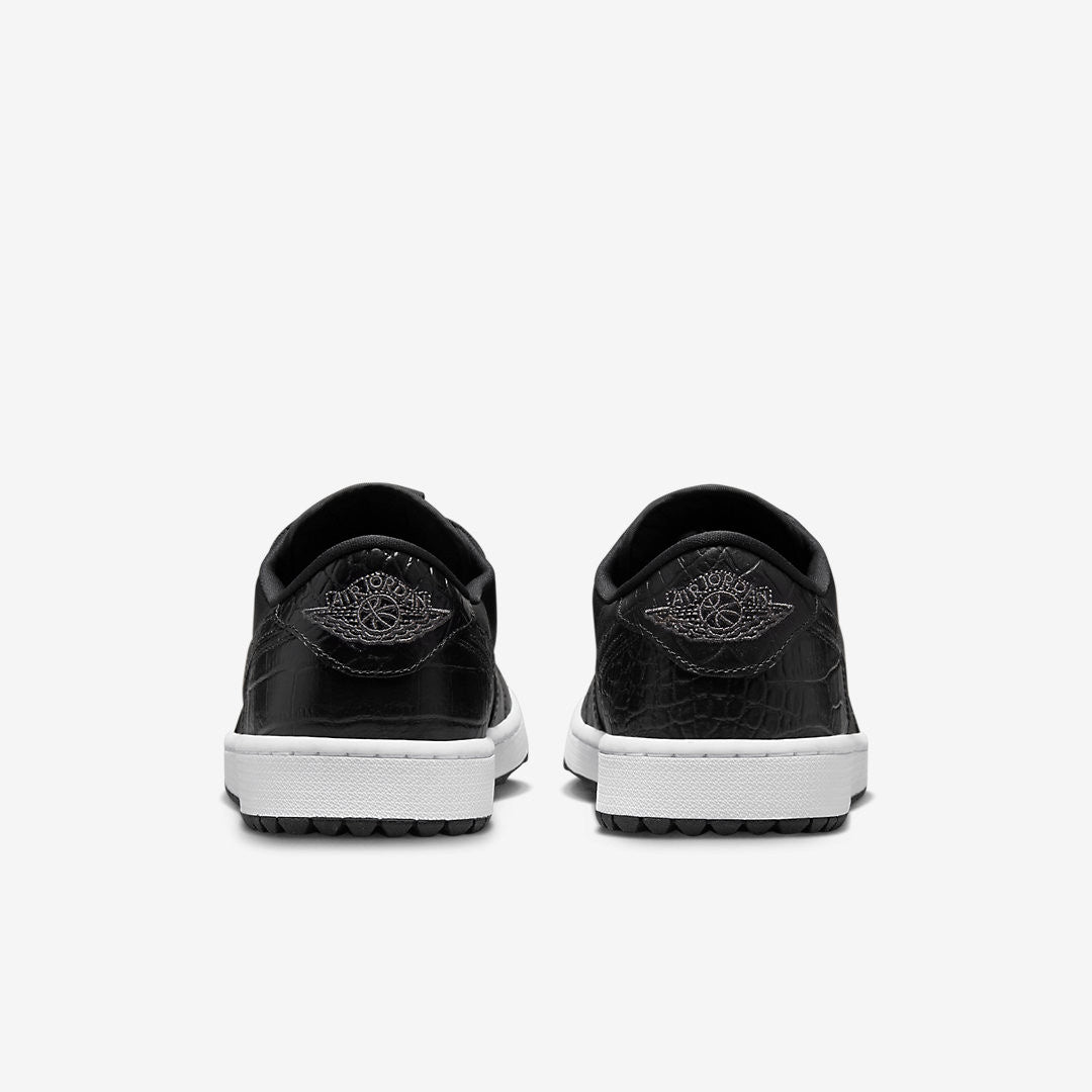 Men's Air Jordan 1 Low 'Black Croc' Shoes