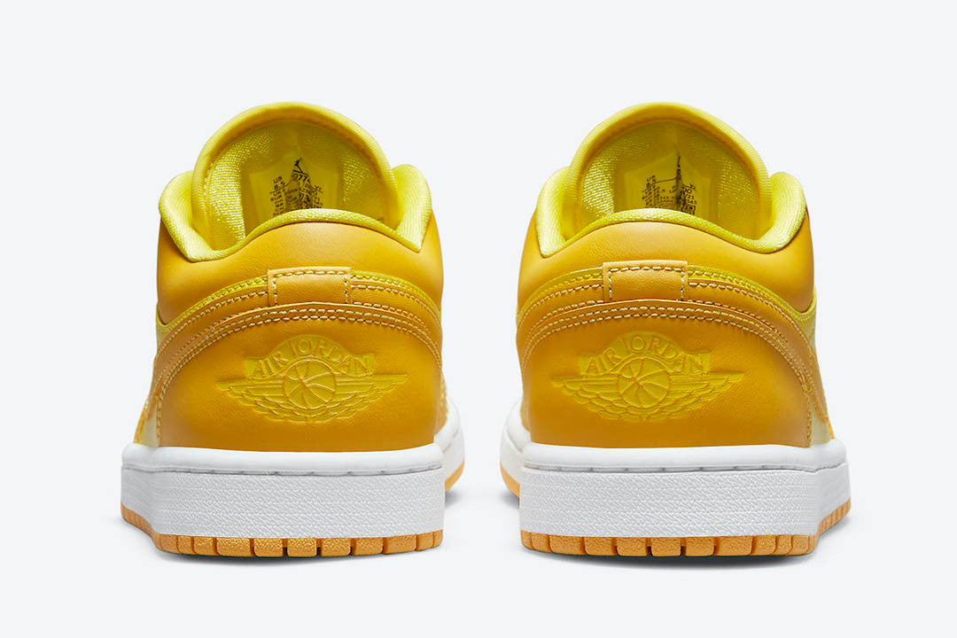 Men's Air Jordan 1 Low 'Bright Yellow' Shoes