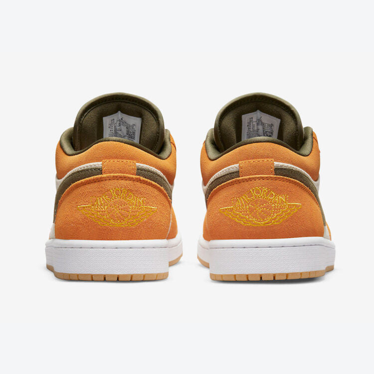 Men's Air Jordan 1 Low 'Light Curry' Shoes