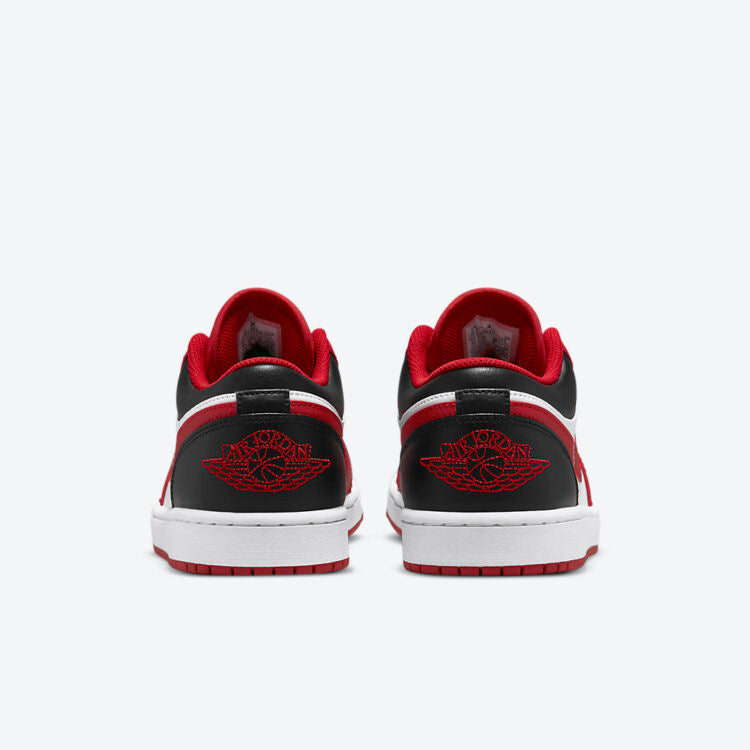 Men's Air Jordan 1 Low 'Reverse Black Toe' Shoes