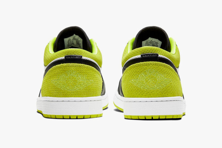 Men's Air Jordan 1 Low 'Suede Green' Shoes