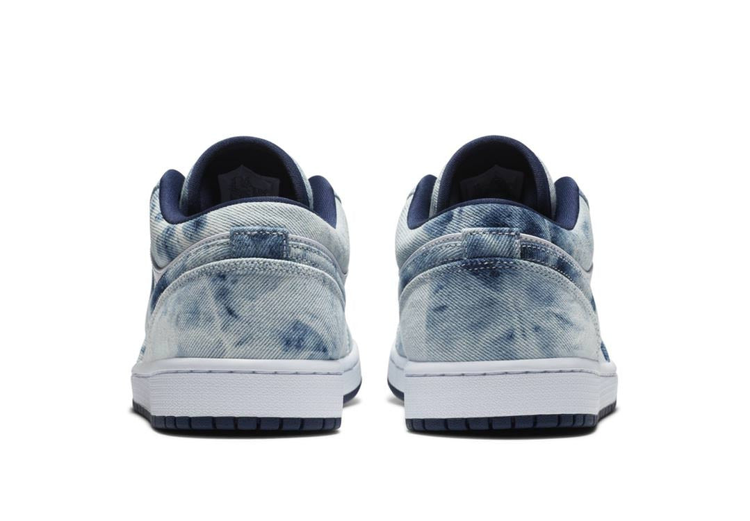 Men's Air Jordan 1 Low 'Washed Denim' Shoes