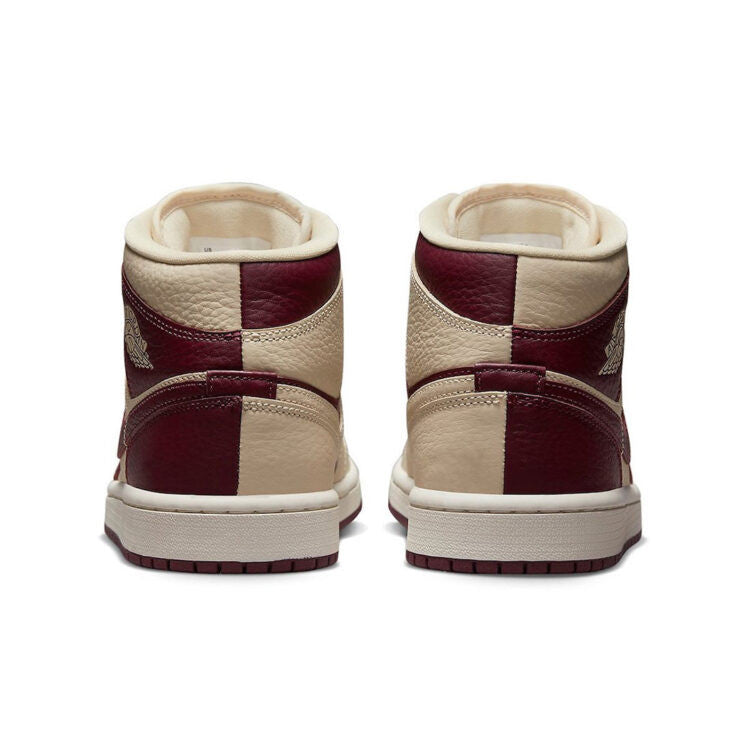 Men's Air Jordan 1 Mid 'Beach Cherrywood' Shoes