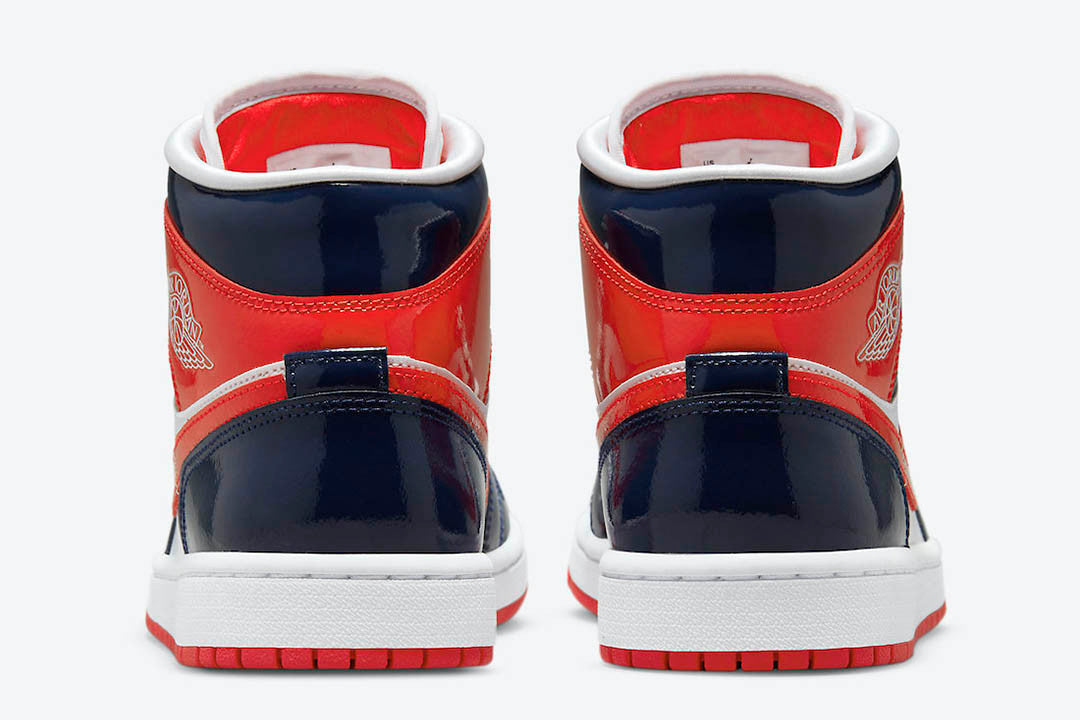 Men's Air Jordan 1 Mid 'Champs Colors' Shoes