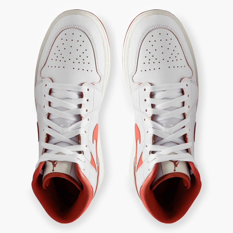 Men's Air Jordan 1 Mid 'Dune Red' Shoes