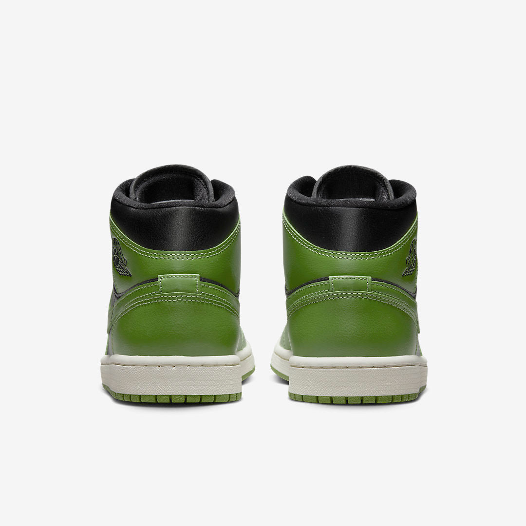 Men's Air Jordan 1 Mid 'Green' Shoes